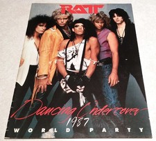 RATT Dancing Undercover 1987 World Party Tour Program picture