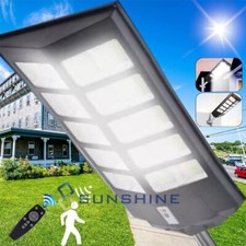 Commercial 99000000LM LED Outdoor Dusk to Dawn Solar Street Light Road Area Lamp picture