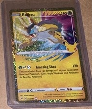 30Th Anniversary Pokemon TCG Raikou Amazing Rare Classic Collection 50/185 picture