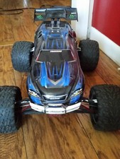 Traxxas E-Revo 1/8 Monster Truck Roller Slider Chassis w/ Servos N Aluminum  picture