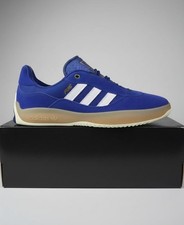 Adidas Lucas Puig Mens Skateboarding Sneakers Size 9 Mystery Ink Blue Suede EUC  picture