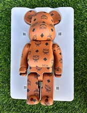 Medicom Toy BE@RBRICK MCM Bearbrick Limited Edition Brown/Black Boxed 15+ picture