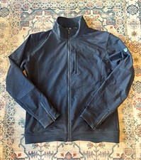 Kuhl The Mountains Men's Black Softshell Full Zip Stand-Up Jacket Size L picture