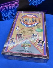 1991-92 Upper Deck High Series Basketball Factory Sealed Wax Box 36 Packs Jordan picture