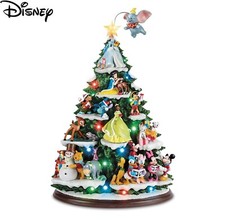 Bradford Exchange Disney Holiday Cheer Musical Tabletop Christmas Tree Decor 16