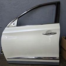 2016-2020 Infiniti QX60 Front Left Driver Door Shell OEM White picture