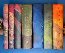 Harry Potter Series 1-7 Book 1-7 1st Ed & 1st Print. HCDJ.  #7 759Error Item20 picture
