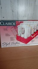 VTG 1990 Clairol Style Setter Wax Core Heated 20 Curler Set W/Box Tested Works picture