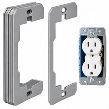 10 Pcs Outlet Leveling Spacers Electrical Wall Plate Switch Adjustment Kit.. picture