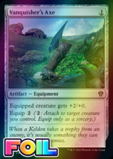 x1 Vanquisher's Axe DMU MTG 240/281 FOIL COMMON M/NM 1x picture