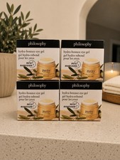 Philosophy Purity Hydra-bounce Eye Gel   Set Of 4  picture