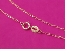 Solid 10k gold Chain Necklace Box chain Rope chain Cable chain 10kt gold picture