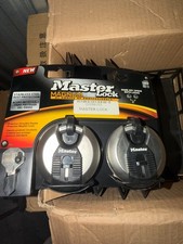 Master Lock M50XT Magnum 2-3/4 in. Wide Stainless Steel 2-Pack SECURITY LVL 9 picture