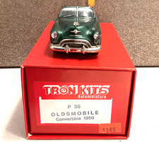 TRON PROVENCE MOULAGE Handbuilt #P36 OLDSMOBILE CONVERTIBLE 1950 1/43 Mint Boxed picture