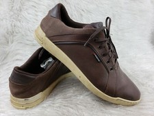 WALTER HOGAN Brown Leather Golf Shoes Size 12 picture
