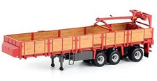WSI 13-1020 1/50 3-Axle Classic Brick Trailer, Premium Line picture