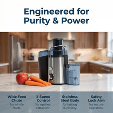 1000W Electric Stainless Fruit & Vegetable Juicer High Yield Extractor Celery picture
