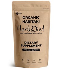 USDA Certified Organic Haritaki Fruit Powder PREMIUM HARAD Terminalia Chebula picture