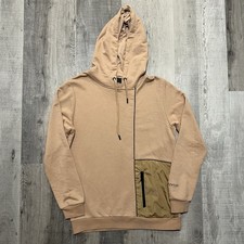 Sir Raymond Tailor Beige Hybrid Golf Pullover Hoodie Mens Large Blank Golfing picture