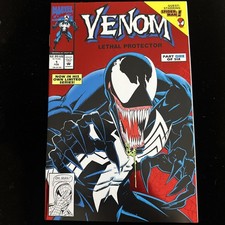 VENOM LETHAL PROTECTOR #1 1992 - Marvel Comics - HIGHE GRADE (NM - NM +) picture