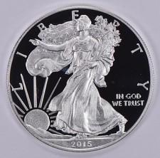 2015-W American Silver Eagle Proof Coin 1 Oz picture