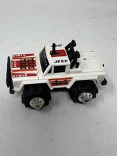 Vintage 1982 LJN Rough Riders Tri-Ex Jeep Honcho 4x4 Texas Turbo White PARTS picture