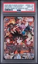 Son Goku: Childhood SCR Alt FB06-119 PSA 10 picture