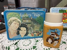 Vintage Apple’s Way Metal Lunchbox and Thermos From 1975 picture