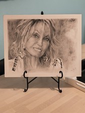 16x20 Hand Sketched Dolly P.arton picture