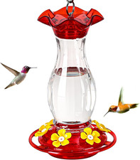 Hummingbird Feeder for Outdoors Hanging, 18 OZ Humming Birds Feeders picture
