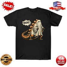 Godzilla Halloween Ghost Costume Funny Kaiju Boo T-Shirt picture
