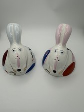 Villeroy & Boch Rosemarie Benedikt Animal Park Rabbit Salt & Pepper Shakers Set picture