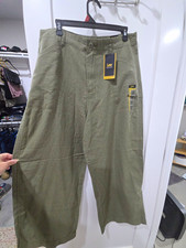 NEW Women Linen Wide Leg Pant High Waist Dressy Business Casual Palazzo Trousers picture