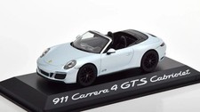 Porsche 911 991 II Carrera 4 GTS Cabriolet Rhodium silver 1:43 picture
