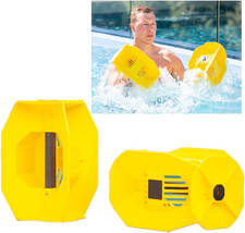 Hydro Tone Hydro-Bell Pool Exercise Dumbbells Pair, Aquatic Water Weights for Fu picture