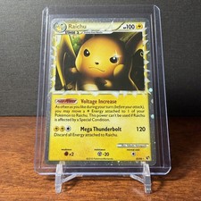 Pokemon TCG Raichu (Prime) 83/90 HGSS Undaunted Holo picture