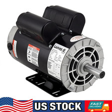 5HP SPL Air Compressor Motor 230V 3450RPM 56 Frame 5/8