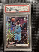 2019 Panini Donruss Optic The Rookies Fast Break Holo Ja Morant PSA 10 picture