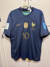 Kylian Mbappe 2022/23 FIFA World Cup France Home Jersey picture