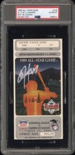 Bo Jackson Signed Autographed Authentic 1989 All-Star Game ASG Ticket Stub PSA picture