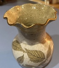 WIZARD OF CLAY - BRISTOLEAF STUDIO ART STONEWARE POTTERY VASE 6