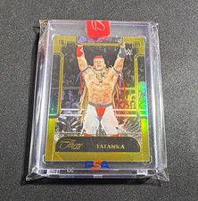 Panini 2024 Three Count WWE Legends Tatanka #144 Base Serial Numbered /10 ssp  picture