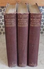 THE NINETEENTH CENTURY AND AFTER: A History Year By Year. 3 Vol Set 1902 picture