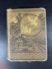 1880s Golden Thoughts Mother Home & Heaven Cuyler Illustrated Gift Book￼ picture