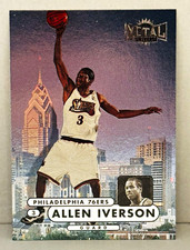 SkyBox 1997-98 Metal Universe Championship Preview Allen Iverson #26 76ers picture