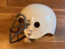 VINTAGE 70s Pac44 Riddell Football Helmet 7-1/4 White picture