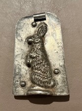 Antique 19th-20th Century European Standing Rabbit Chocolate Mold picture