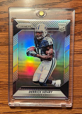 2016 Panini Prizm Football Derrick Henry Silver Prizm RC Rookie #298 Titans picture