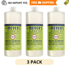 3 Pack MRS MEYERS CLEAN DAY Lemon Verbena Liquid All Purpose Cleaner 32 fl oz picture