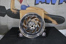 40884-08 NEW OEM 2008-2017 HARLEY-DAVIDSON SOFTAIL FX CHROME TYPHOON REAR WHEEL picture